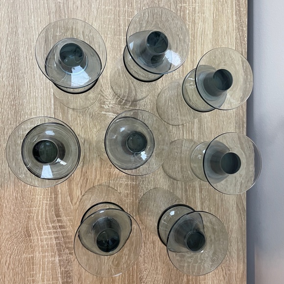 VINTAGE Bjorkshult Tall Drinking Glasses MCM - Set of 8 - Picture 6 of 6